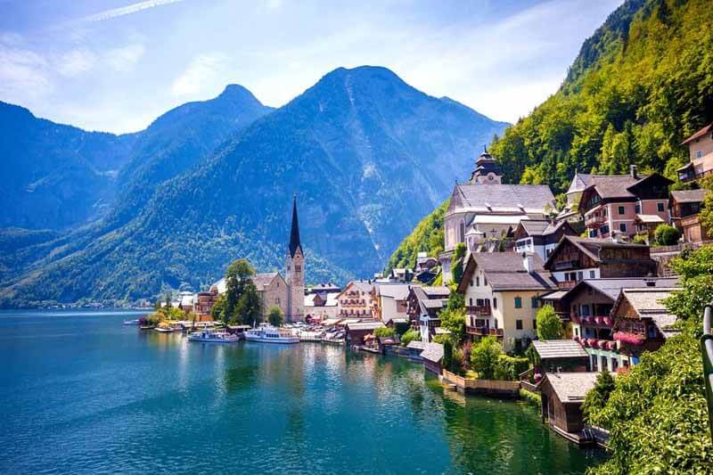 Làng Hallstatt, Áo