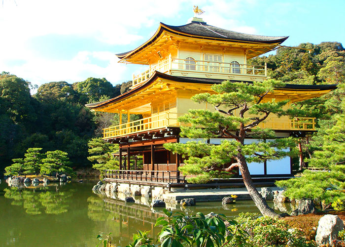 Chùa vàng - The Golden Pavilion (Kinkakuji)