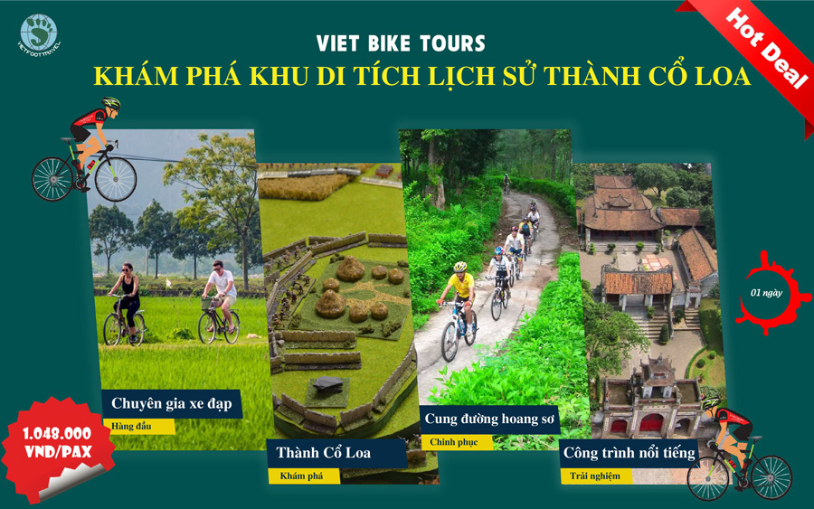 HÃY ĐỂ NGÀY NGHỈ CỦA BẠN TRỞ NÊN KHÁC BIỆT VỚI VIET BIKE TOURS: KHÁM PHÁ THÀNH CỔ LOA