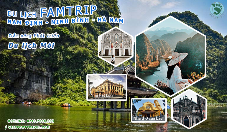 Chương Trình Du Lịch Famtrip: Nam Định – Ninh Bình – Hà Nam